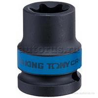 Головка торцевая ударная TORX Е-стандарт 1/2, E20, L 38 мм KING TONY 457520M